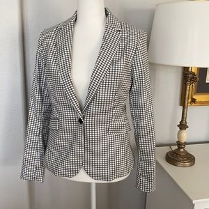 Rachel Zoe Window Pane Blazer Medium
